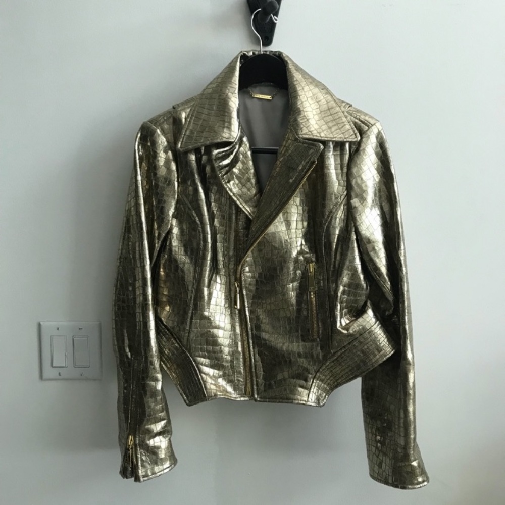 ELIE TAHARI GOLD JACKET